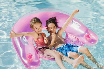 Swimming pool accessories store for kids