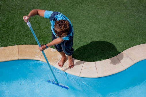 Cleaning Swimming Area