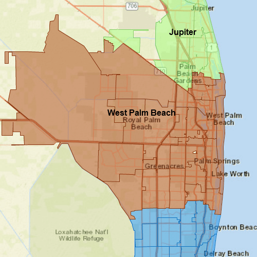 Pool Troopers West Palm Beach Map