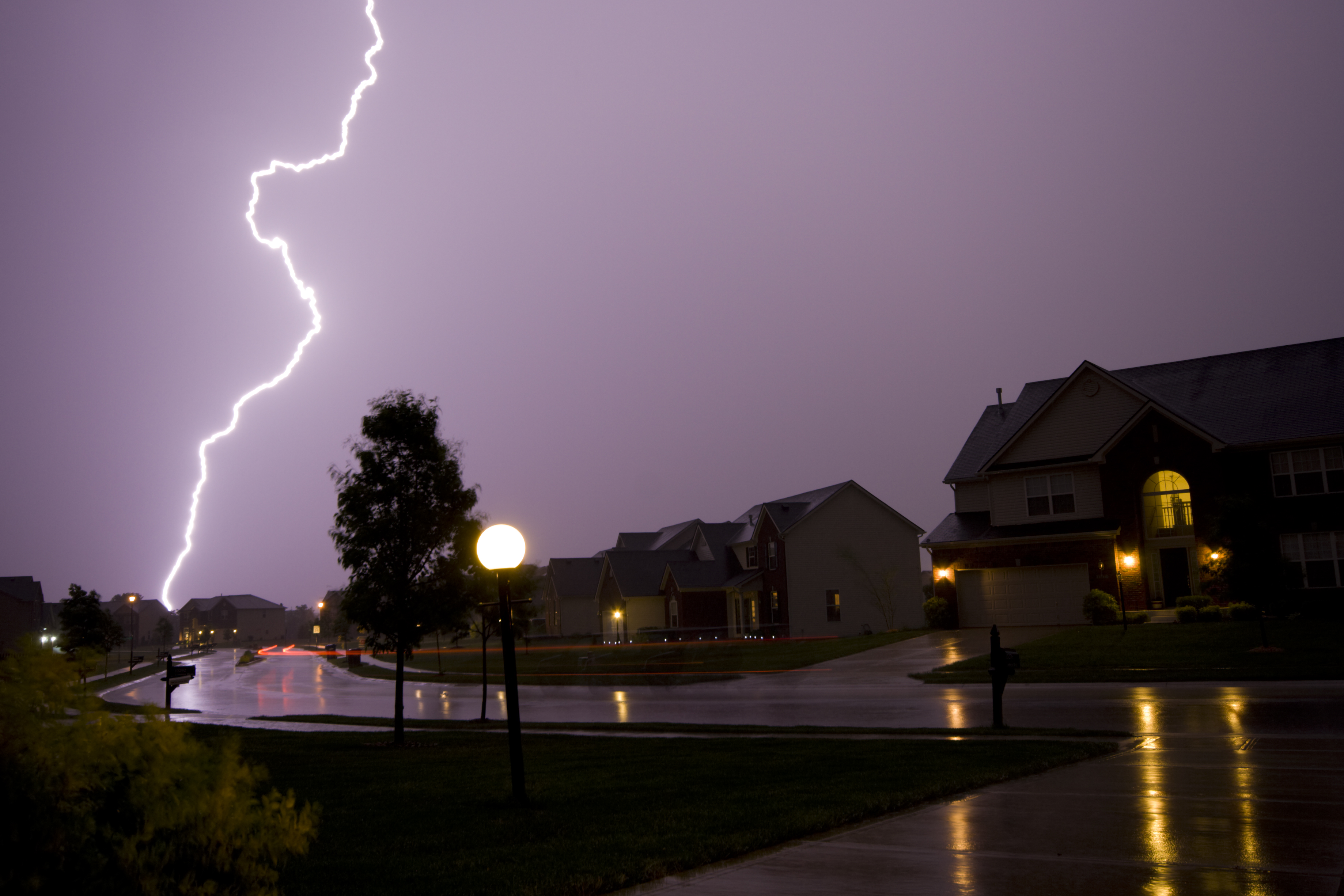 Swimming Pools and Lightning